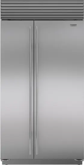 Cl4250sidst Sub-zero 42 Inch 24.5 Cu.ft. Built-in Side-by-side Smart Ss Refrigerator