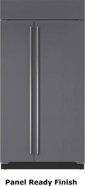 Cl4250so Sub-zero 42 Inch 24.8 Cu.ft. Built-in Side-by-side Smart Refrigerator