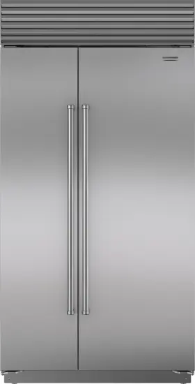 Cl4250ssp Sub-zero Classic Series 42 Inch Built-in Side-by-side Smart Refrigerator