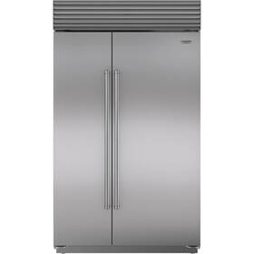 Sub-zero Cl4850s Cl4850s/s/p 48 Inch Side By Refrigerator Stainless Steel Pro Handle