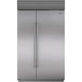 Cl4850s Sub-zero Cl4850s/s/p 48 Inch Side By Refrigerator Stainless Steel Pro Handle