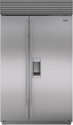 Sub-zero Cl4850sdst Sub-zero 48 Inch Ss 28.4 Cu.ft. Built-in Side-by-side Smart Refrigerator