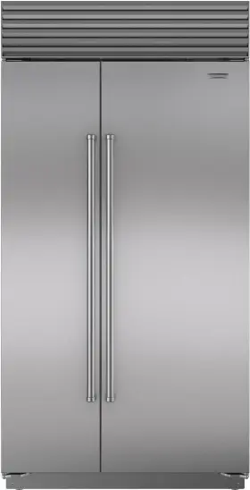 Cl4850sidsp Sub-zero 48 Inch Stainless Built-in Side-by-side Smart Refrigerator