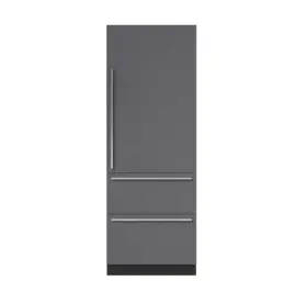 Det3050ciid Sub-zero Det3050ciid/r 30 Inch Designer Over-and-under Refrigerator/freezer With Ice