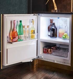 Sub-zero Deu2450ci Sub-zero 24 Inch Undercounter Stainless Steel Fridge/freezer Nationwide Shipping