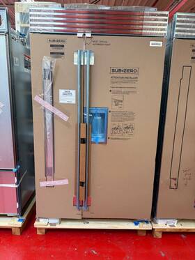Sub-zero Icbcl4850sdst 48 Inch Subzero Refrigerator Freezer With Water Dispenser New 2025