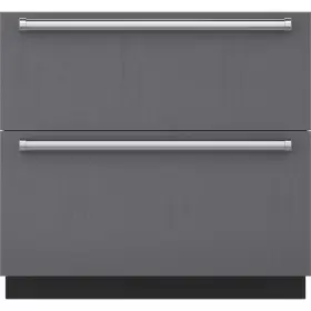Id-36r Sub-zero 36 Inch Panel-ready Integrated Double Drawer Smart Refrigerator - Id36r