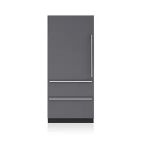 It-36r Sub-zero 36 Inch Panel Ready Bottom Freezer Refrigerator
