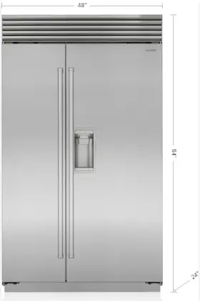 M2298294 Sub-zero 48 Inch 685 Stainless Steel Refrigerator /freezer