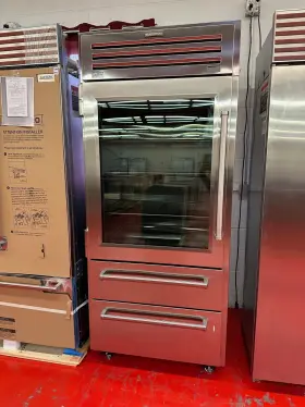 Pro3650glh Sub-zero 36 Inch Subzero Pro Refrigerator Freezer Glass Door New Showroom Model