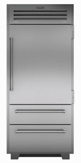 Sub-zero Pro3650rh Sub-zero 36 Inch Built-in Bottom Freezer Refrigerator
