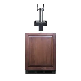 Summit 761101145570 24 Inch Wide Built-in Floating Tap Cold Brew Kegerator Ada-compliant