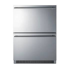 Summit Adfd2d24 24 Wide 2-drawer All-freezer Ada Compliant