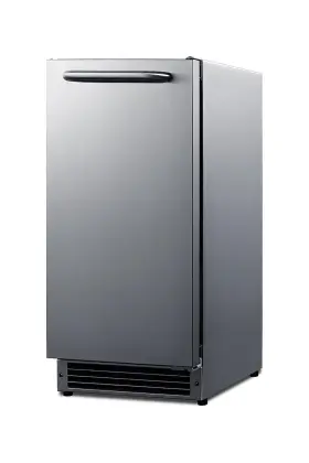 Bim27osada Summit Appliance Bim26h32 15 Inch Wide 22 Lbs. Capacity Built-in Ice Maker -read