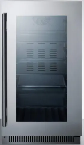 Cl181wbvcss Summit Appliance 18 Inch 2.6 Cu. Ft. Built-in/free Standing Wine Cooler