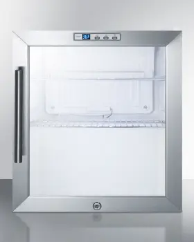 Scr215lcss Summit Appliance Commercially Approved Glass Door Refrigerator