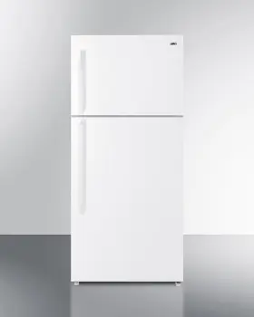 W9y-fsi-ctr21w Summit Appliance 30in Wide Top Freezer Refrigerator White