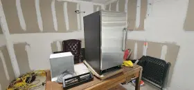 Bim44 Summit Appliance Under Counter Stainless Steel Refrigerator