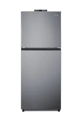 Bkrf1089pllhd Summit Bkrf1089lhd 24 Inch W 10.1 Cu. Ft. Top Freezer Refrigerator - Stainless Steel