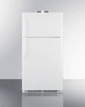 Summit Bkrf15w - 28 Inch Top-freezer Break Room Refrigerator With 14.75 Cu. Ft