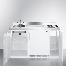 C60el Summit New Scratch And Dent 60 Inch All-in-one Kitchenette