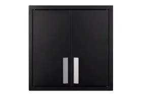 Cab18tallblk Summit Cab18tall 18 Inch W X H Double Door Base Cabinet - Black