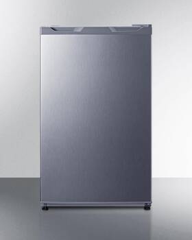 Summit Cm42plada 19 Inch Wide Ada Height Manual Defrost Refrigerator-freezer In A Stainless Steel