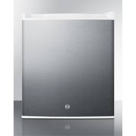 Summit Commercial Ffar25l7ss Style Compact All-refrigerator In White With Digital Thermostat