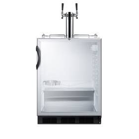 Summit Commercial Sbc56gbiada 24 Inch Wide Built-in Beer Dispenser Ada Compliant