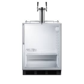 Summit Commercial Sbc56gbicssada 24 Inch Wide Built-in Beer Dispenser Ada Compliant