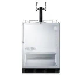 Sbc56gbicssada Summit Commercial 24 Inch Wide Built-in Beer Dispenser Ada Compliant