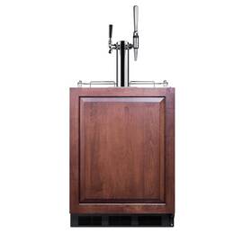 Summit Commercial Sbc58blbiadaifcmtwin 24 Inch Wide Built-in Coffee Kegerator Ada Compliant Panel Not Included