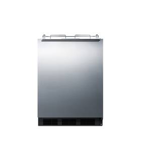 Summit Commercial Sbc58blbiadank 24 Inch Wide Built-in Kegerator Ada Compliant