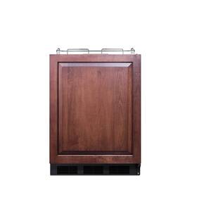 Summit Commercial Sbc58blbiadankif 24 Inch Wide Built-in Kegerator Ada Compliant Panel Not Included