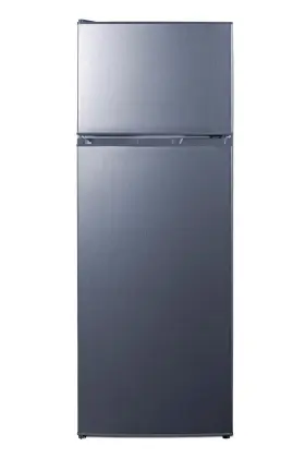 Cp978pllhd Summit Cp978plhd 22 Inch W 7.4 Cu. Ft. Top Freezer Refrigerator - Stainless Look