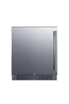 Summit Ff27bcssadalhd 27 Inch Wide Built-in Undercounter Ada Compliant All-refrigerator With Stainless