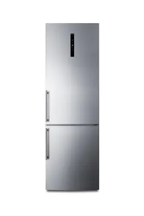 Ffbf249ss2 Summit 24 Inch W 10.6 Cu. Ft. Energy Star Certified Bottom - Stainless