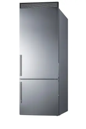 Ffbf279ssximh72 Summit Ffbf279ximh72 28 Inch W 14.6 Cu. Ft. Bottom Freezer - Stainless Steel