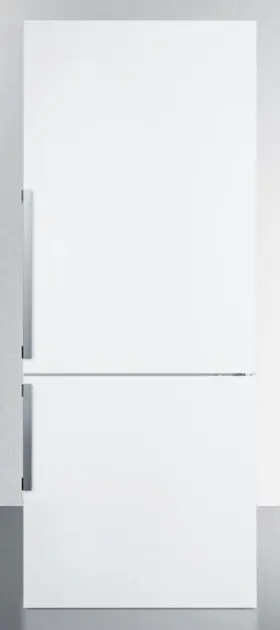 Ffbf281w Summit Ffbf281 28 Inch W 16.8 Cu. Ft. Energy Star Rated Bottom Mount - White