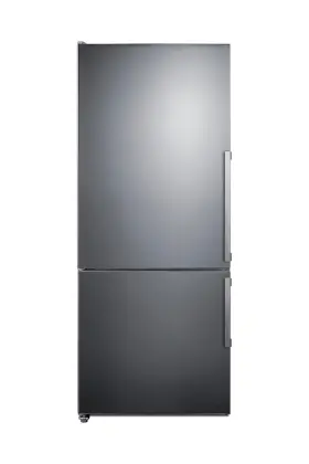 Ffbf283sslhd Summit 28 Inch W Bottom Freezer Refrigerator - Left Hinge Stainless