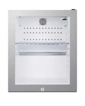 Mb13glsslhd Summit Compact Minibar Designed For The Display And Refrigeration Of Beverages S