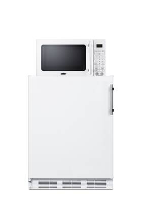 Summit Mrf661walhd Microwave/refrigerator-freezer Combination With Allocator
