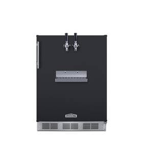 Summit Sbc58bfrtpcfada 24 Inch Wide Front Tap Built-in Cold Brew Coffee Kegerator Ada-compliant