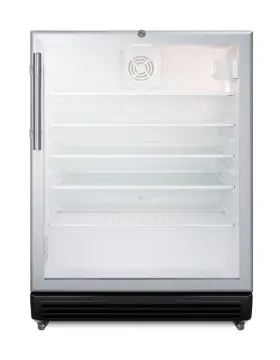 Scr600bglmbl Summit Scr600bglm 24 Inch W 5.5 Cu. Ft. - Black