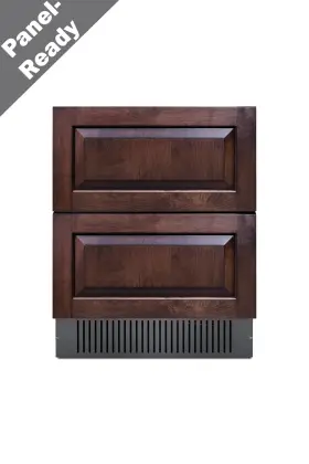 Spr275os2dcss Summit 27 Inch Wide 2-drawer Built-in Undercounter All-refrigerator Designed For Indoor