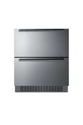 Spr275os2dcssada Summit 27 Inch Wide 2-drawer Built-in Ada Compliant All-refrigerator Designed For Indoor