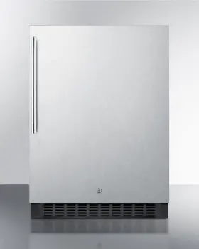 Spr627ossshv Summit 24 Inch W 4.6 Cu. Ft. Energy Star Rated Compact - Stainless Steel