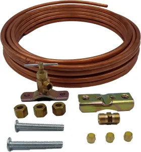 Cim25 Supplying Demand 812116034448 25 Feet Copper Refrigerator Ice Maker Foot