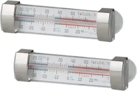 5925n2 Taylor Large Dial Kitchen Refrigerator/freezer 2 Pack Silver