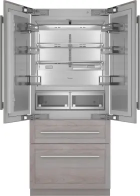 T36it100np Thermador Freedom 36 Inch Built-in 4-door Refrigerator In Panel Ready
